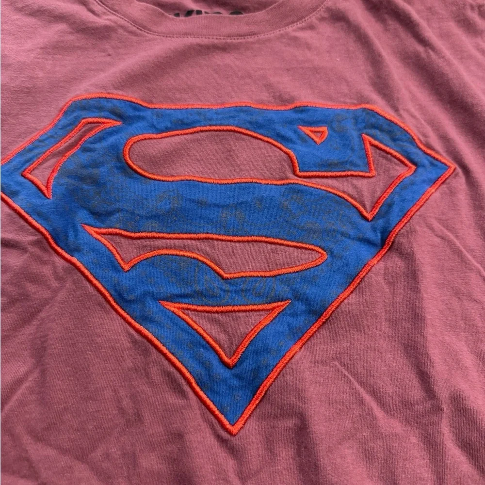Cotton On | DC Superman Superhero Comics Size 13-14 Boys Kids Collab Pink Tee